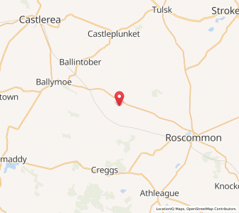 Map of Oran, ConnaughtConnaught