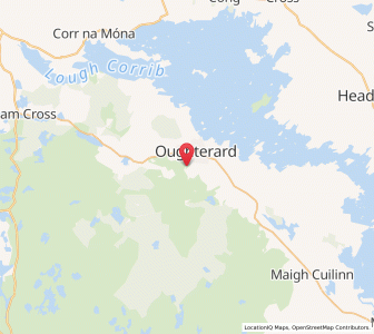 Map of Oughterard, ConnaughtConnaught