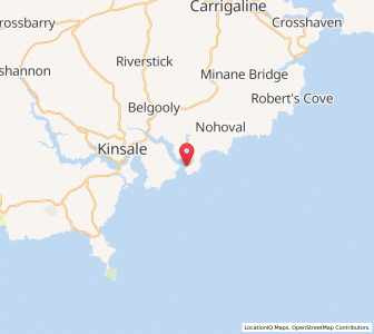 Map of Oysterhaven, MunsterMunster