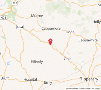 Map of Pallasgreen, MunsterMunster