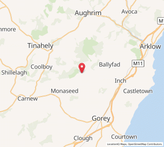 Map of Pallis Bridge, LeinsterLeinster