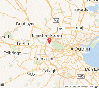 Map of Palmerston, LeinsterLeinster