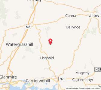 Map of Peafield, MunsterMunster
