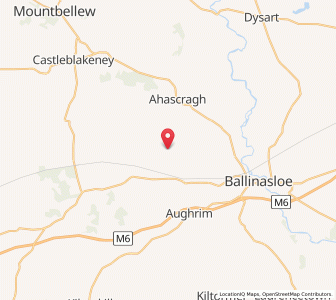 Map of Peake, ConnaughtConnaught