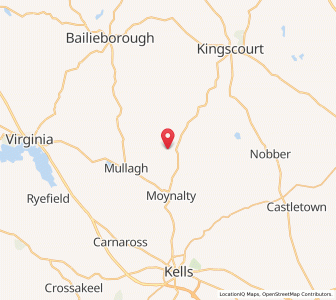 Map of Petersville, LeinsterLeinster