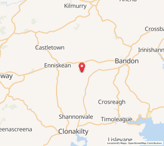 Map of Pike Cross Roads, MunsterMunster