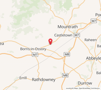 Map of Pike of Rush Hall, LeinsterLeinster