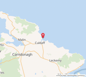 Map of Portahack, UlsterUlster