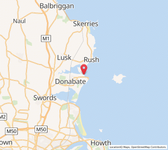 Map of Portraine, LeinsterLeinster