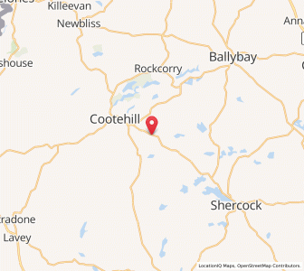Map of Pottlereagh, UlsterUlster