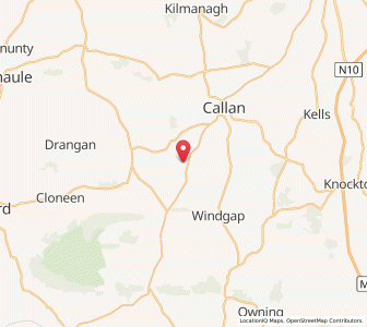 Map of Poulacapple, MunsterMunster
