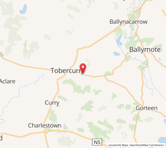 Map of Powellsborough Cross Roads, ConnaughtConnaught