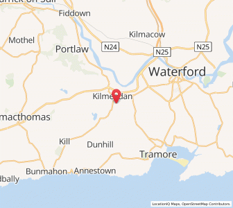 Map of Powersknock, MunsterMunster