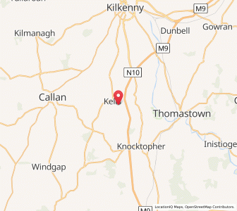 Map of Priory, LeinsterLeinster