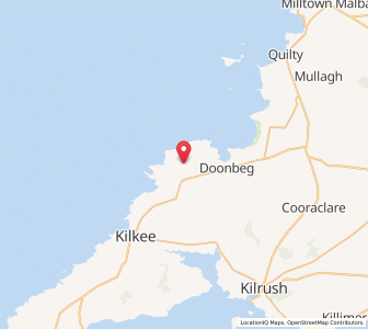 Map of Pulleen, MunsterMunster