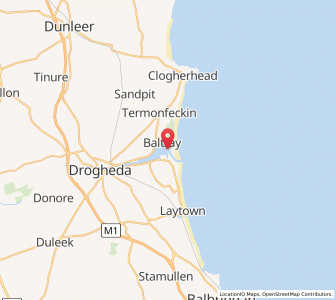 Map of Queensborough, LeinsterLeinster