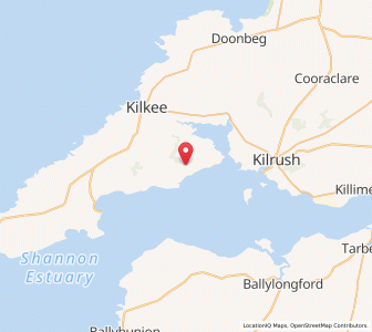 Map of Querrin, MunsterMunster