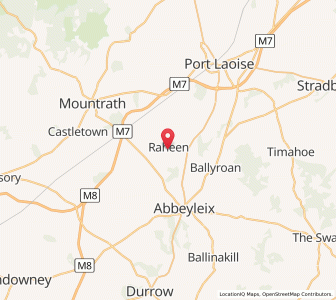 Map of Raheen, LeinsterLeinster