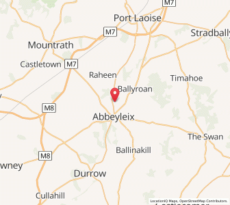 Map of Raheenabrogue, LeinsterLeinster