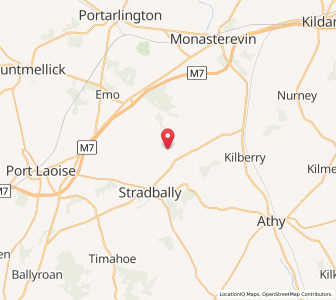 Map of Raheenaniska, LeinsterLeinster