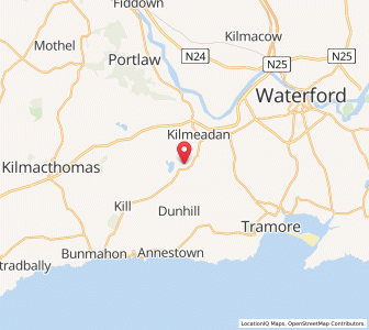 Map of Raheens, MunsterMunster