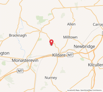 Map of Rahilla Glebe, LeinsterLeinster