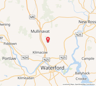 Map of Rahillakeen, LeinsterLeinster