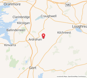 Map of Rathbaun, ConnaughtConnaught