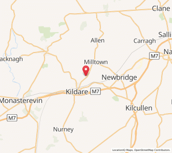 Map of Rathbride Cross Roads, LeinsterLeinster