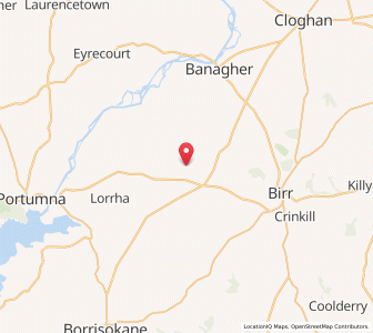 Map of Rathcabban, MunsterMunster