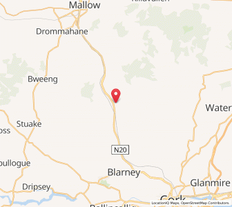 Map of Rathduff, MunsterMunster