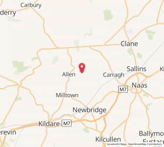 Map of Rathernan, LeinsterLeinster