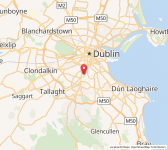 Map of Rathgar, LeinsterLeinster