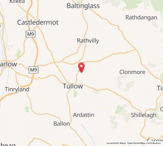 Map of Rathlyon, LeinsterLeinster