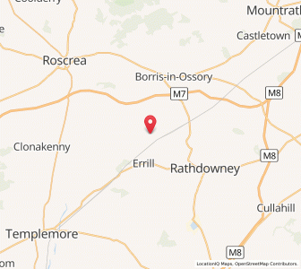 Map of Rathnaleugh, LeinsterLeinster