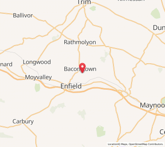 Map of Rathtroane, LeinsterLeinster