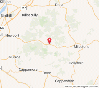 Map of Rear Cross, MunsterMunster