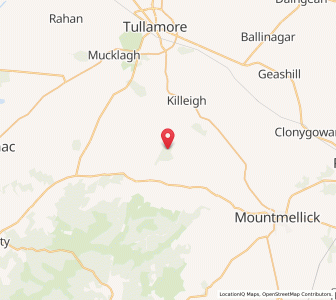 Map of Rearyvalley, LeinsterLeinster