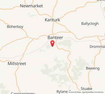 Map of Redgate, MunsterMunster