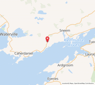 Map of Reenrone, MunsterMunster