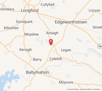 Map of Richmount Hill, LeinsterLeinster