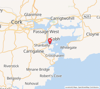 Map of Ringaskiddy, MunsterMunster