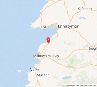 Map of Rinneen, MunsterMunster