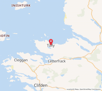 Map of Rinvyle, ConnaughtConnaught