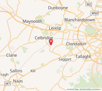 Map of Riversdale, LeinsterLeinster