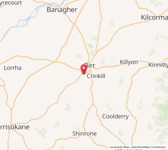 Map of Riverstown, MunsterMunster