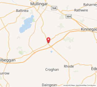 Map of Rochfortbridge, LeinsterLeinster