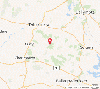 Map of Roosky, ConnaughtConnaught