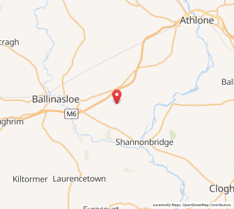 Map of Rooty Cross, ConnaughtConnaught