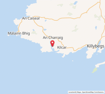 Map of Rosborough, UlsterUlster